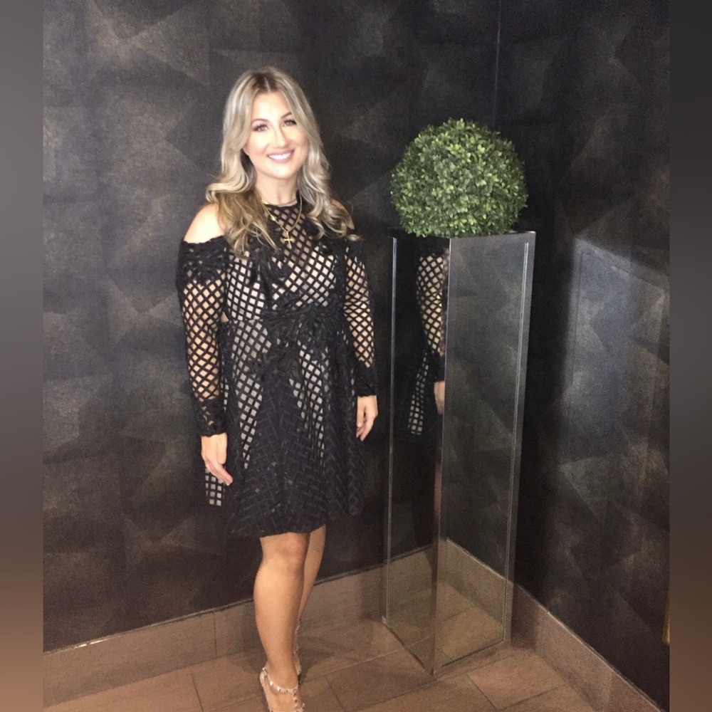 Black Cocktail Dress - Brand: Thurley